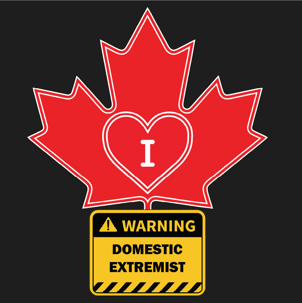 Canadian Domestic Extremist Unisex classic tee