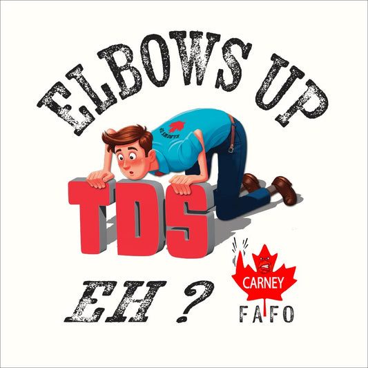 Elbows Up TDS  Eh  Unisex t-shirt