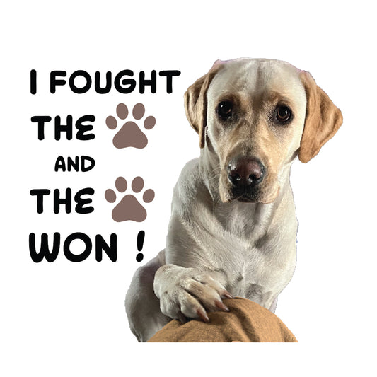 I Fought the paw  Unisex classic tee