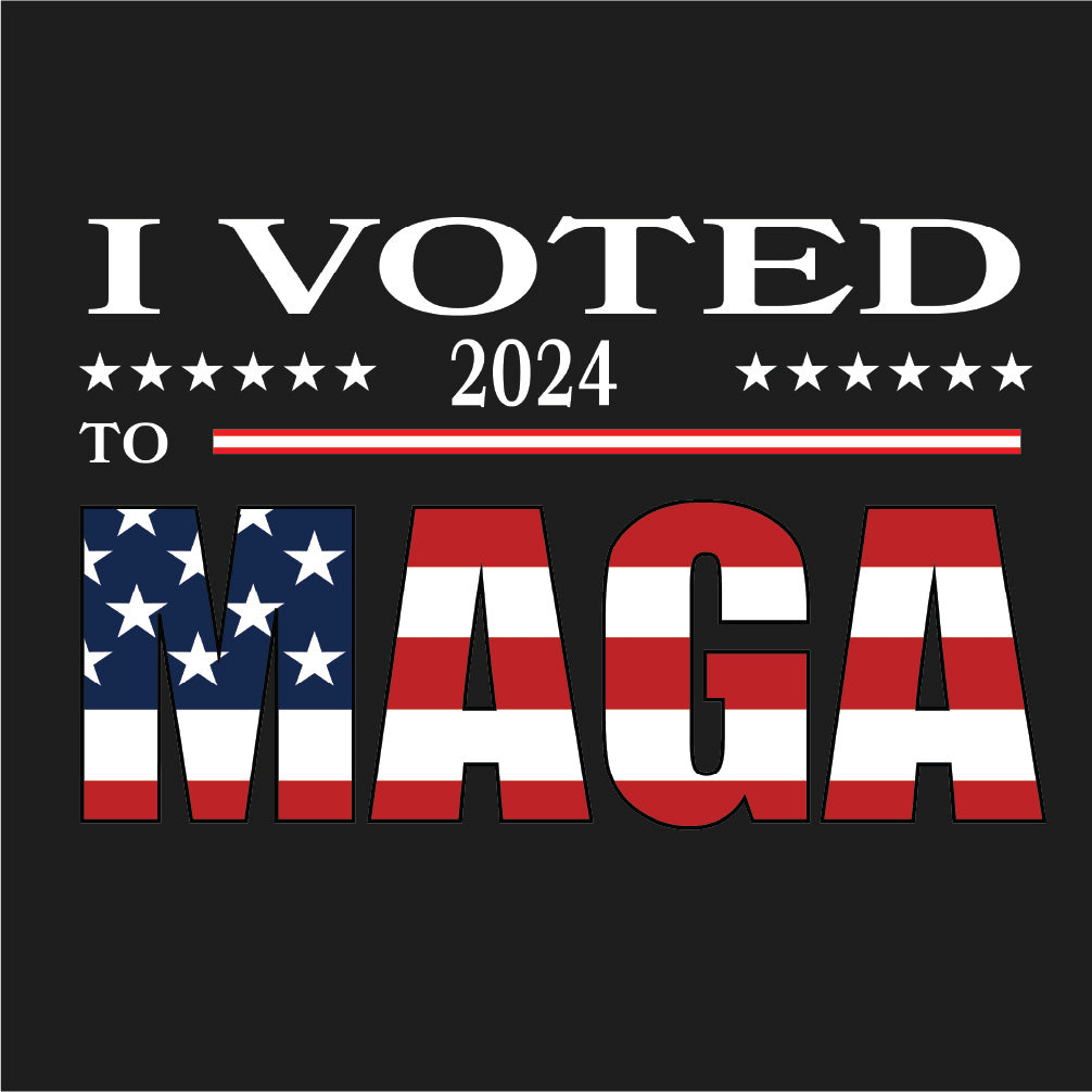 I Voted MAGA   Unisex classic tee