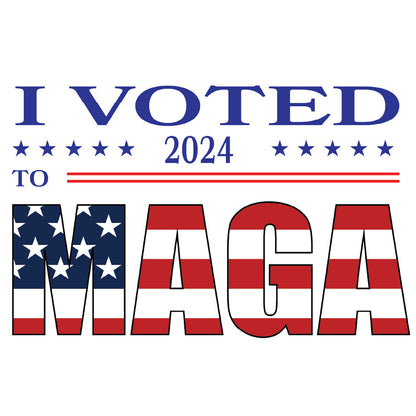 I Voted MAGA   Unisex classic tee