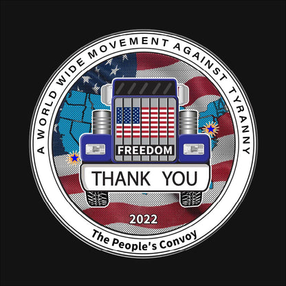 PEOPLES CONVOY USA  Unisex classic tee