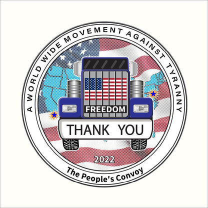 PEOPLES CONVOY USA  Unisex classic tee